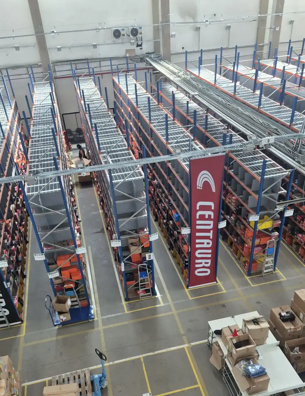 Visita ao centro de distribuição