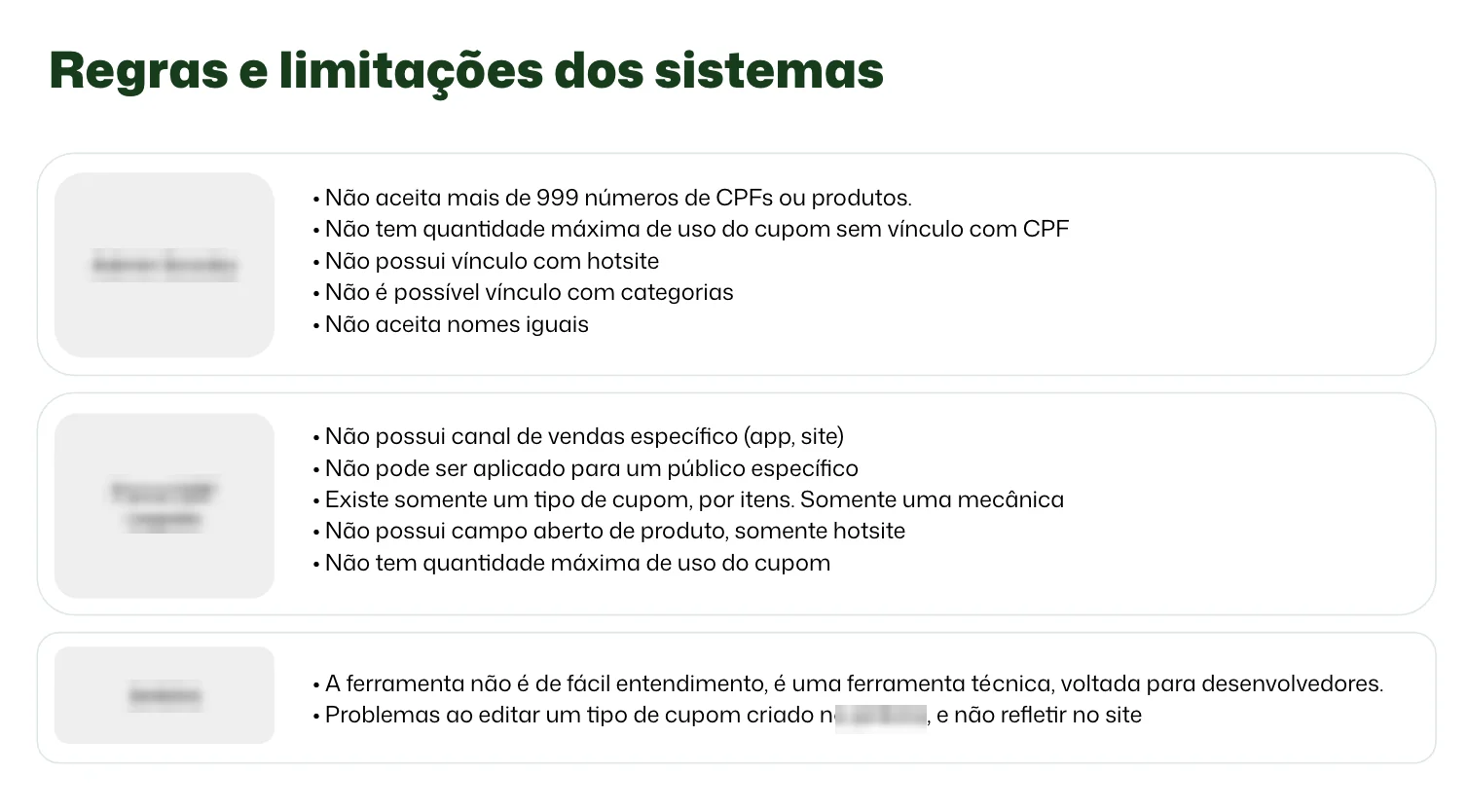 Do primeiro papo às limitações de cada sistema